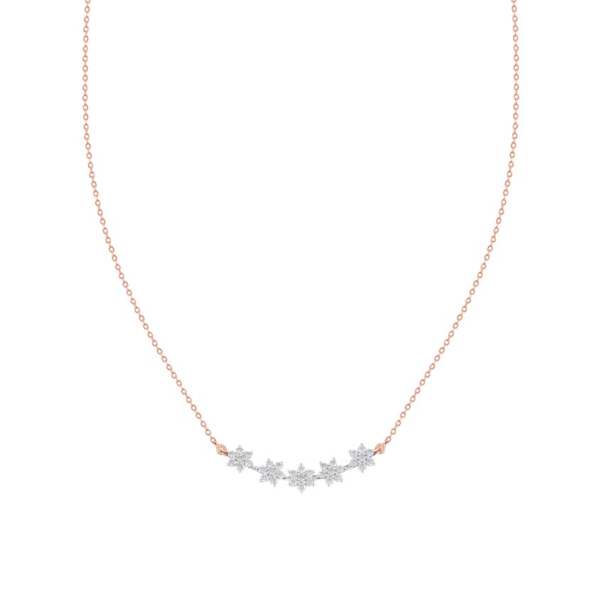 【AVARON】One Diamond Star Necklace k18 One Diamond Star Necklace – AVARON