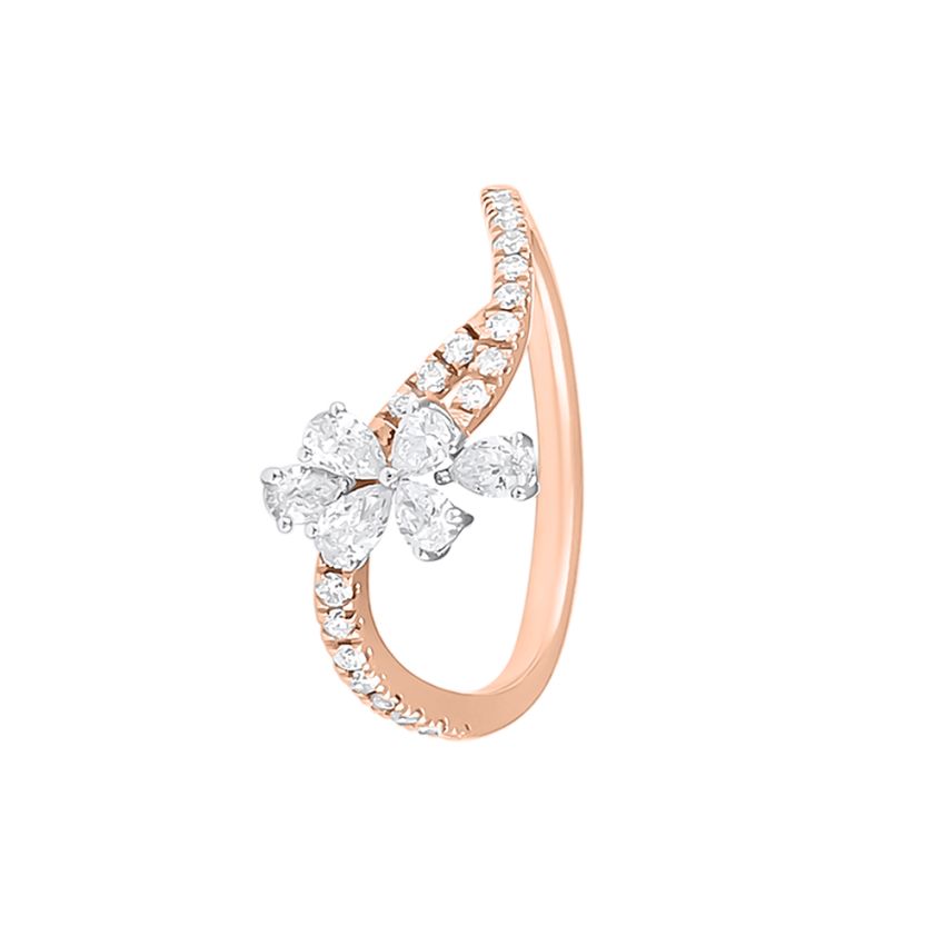 Buy Enchanted Spark Rose Gold And Diamond Ring ORG23LH4 Online at