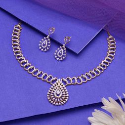 Finesse 14Kt Rose Gold Jewellery Set