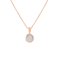 Gorgeous Geometric Rose Gold Necklace