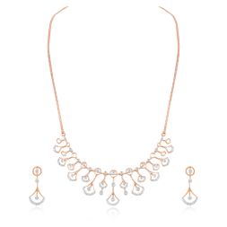 Statement Diamond Astra Necklace Set