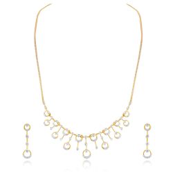 Elegance of Circle Astra Necklace Set
