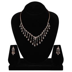 Geometric Radiance Astra Diamond Set Necklace