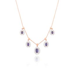 Minimalist Station Diamond Necklace