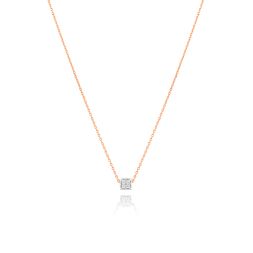 Modern Radiant Finish Chain Necklace