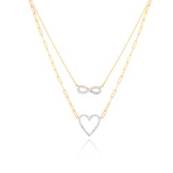 Regal Sculpted Finish Multi-Layer Necklace