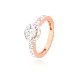 Elegant Cluster Diamond Ring