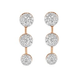 Delicate Diamond Drop Desired Earrings