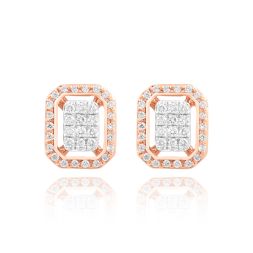 Modern Radiance Diamond Studs