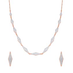 Opulent Grace Diamond Necklace Set