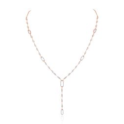 Gleam Diamond Lariat Necklace