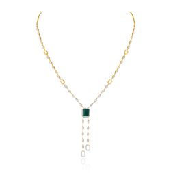 Green Brilliance Diamond Necklace 