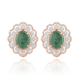 Elegant Bridal Diamond Earrings