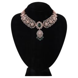Elegant Bridal Diamond Necklace