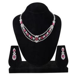 Queens Pride Diamond Necklace Set