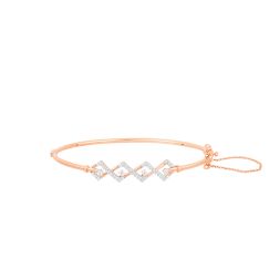 Gilded Glamour Diamond Bracelet