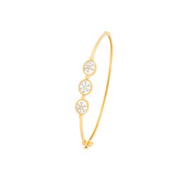 Sunlit Splendor Floral Diamond Bracelet