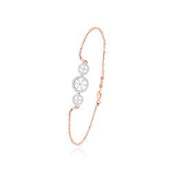 Beautiful Floral Chain Bracelet