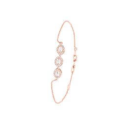 Evil Eye Diamond Chain Bracelet