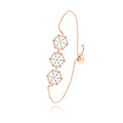 Radiant 18KT Rose Gold Women Bracelet