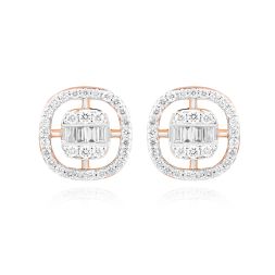 Delightful 18KT Rose Gold Women Earring