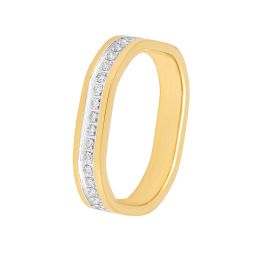 Sleek Diamond Men's Band