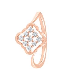 Stunning 14KT Rose Gold Women Ring