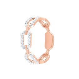 Gilded Rose Garden Womens Diamond Ring