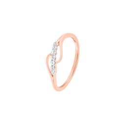 Timeless Swirl Diamond Ring