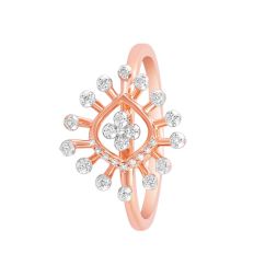 Floral Bloom Diamond Ring