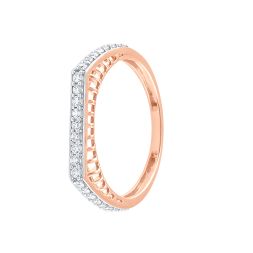 Rose Garden Glamour Womens Diamond Ring