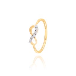 Elegant Infinity Diamond Ring