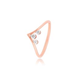 Solis V Radiance Diamond Ring