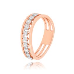 Solis Parallel Grace Diamond Band