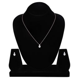 Exquisite Rose Gold Necklace Set