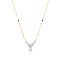 Bliss Cluster Yellow Gold Tanmaniya Chain