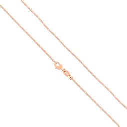 Smooth Rose Gold Neck Chain