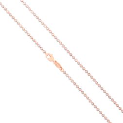 Beaded Rose Gold Chain