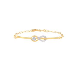 Infinity Design Diamond Bracelet