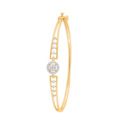 Lovely 18KT Yellow Gold Women Bracelet