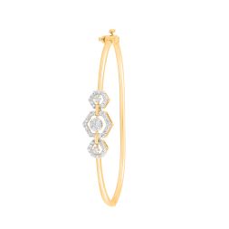 Elegant 18KT Yellow Gold Women Bracelet