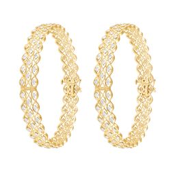 Aesthetic Diamond Bangles