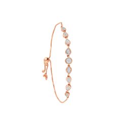 Delicate 14Kt Rose Gold Bracelet