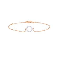 Geometric Design Diamond Bracelet