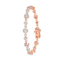 Magnificent 18KT Rose Gold Composite Women Bracelet