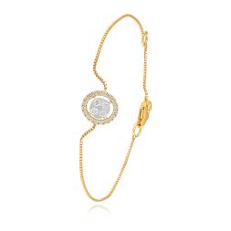 Radiant Diamond Cluster Bracelet