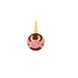 Cancer 14KT Rose Gold Pendant