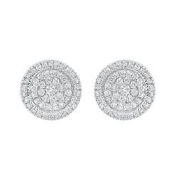 Glacial Yellow Gold And Diamond Earrings