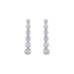 Subtle Diamond Studded Earrings