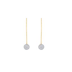 Charming Sui Dhaga Diamond Earrings